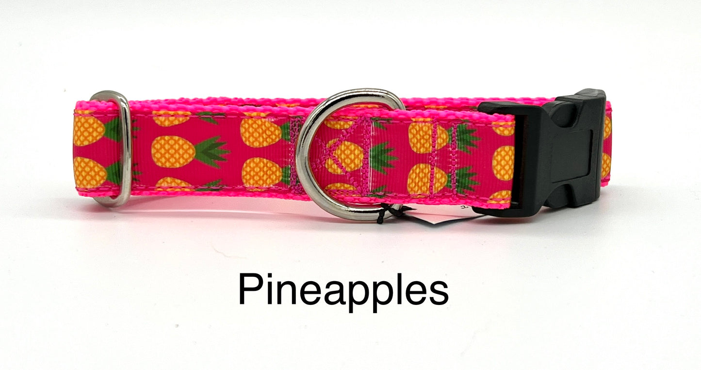 Ribbon on Webbing Collars