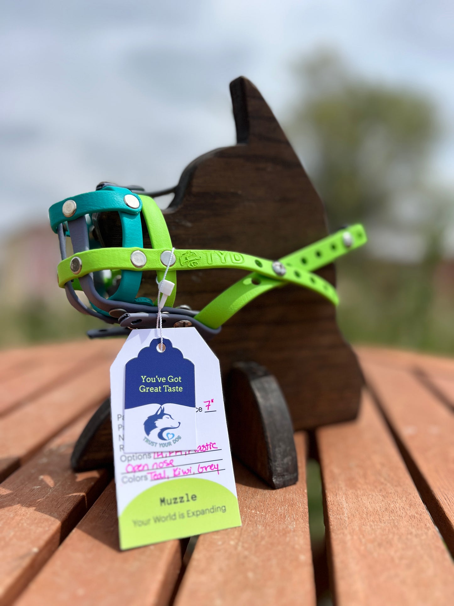 Standard Size Biothane Muzzles