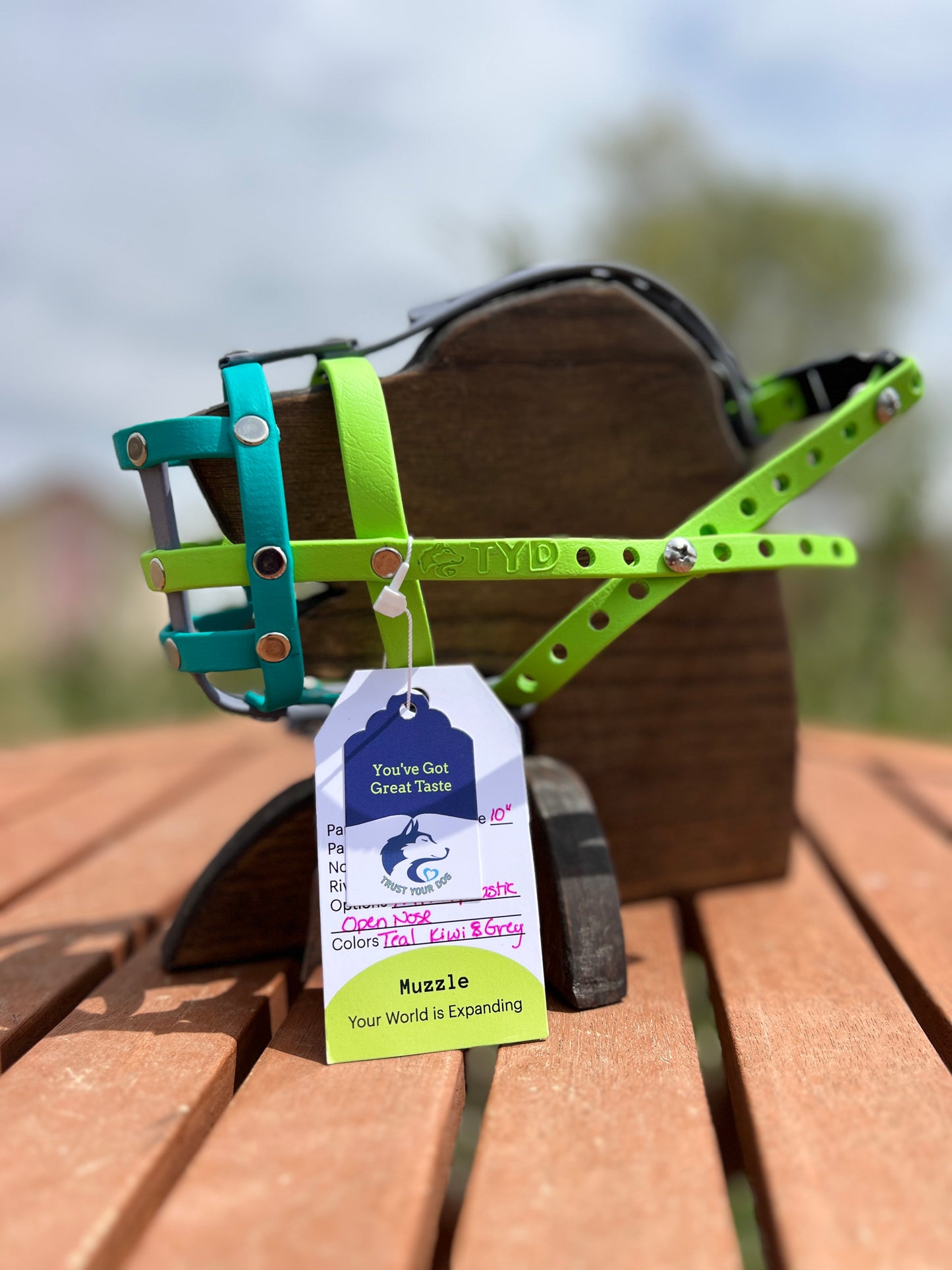 Standard Size Biothane Muzzles