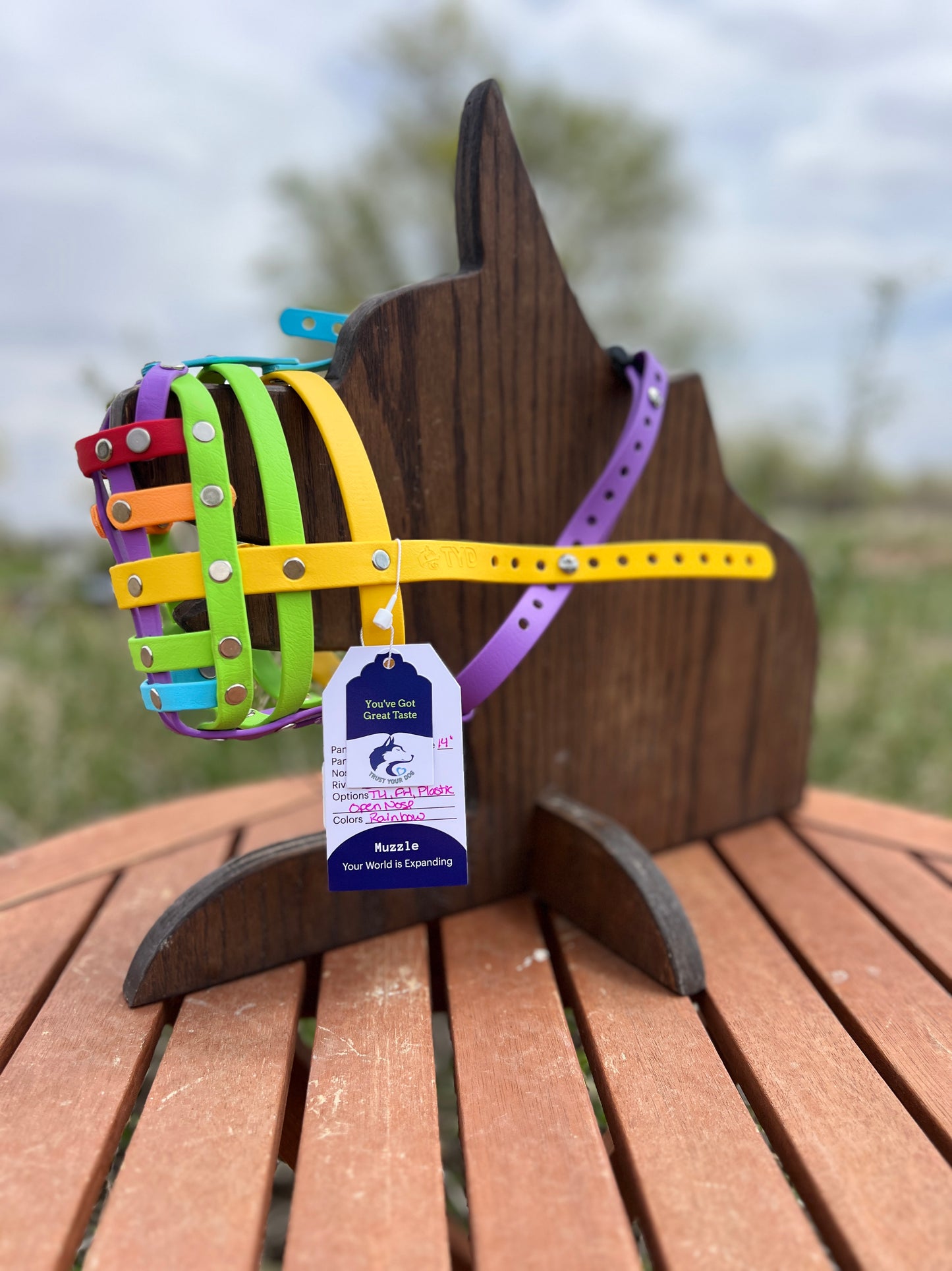 Standard Size Biothane Muzzles
