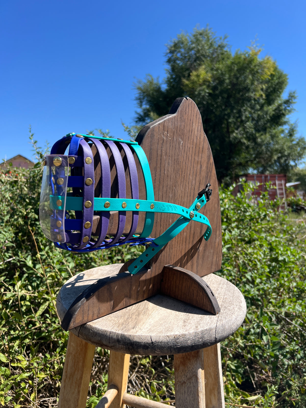 Biothane 14"” Circ, 4.75" Nose, 5" High